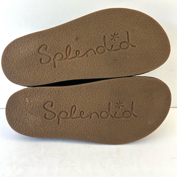 Splendid Black Suede Clog Shoe Minimalist Scandigirl Potato Casey NWOT Size 6 - Picture 9 of 10